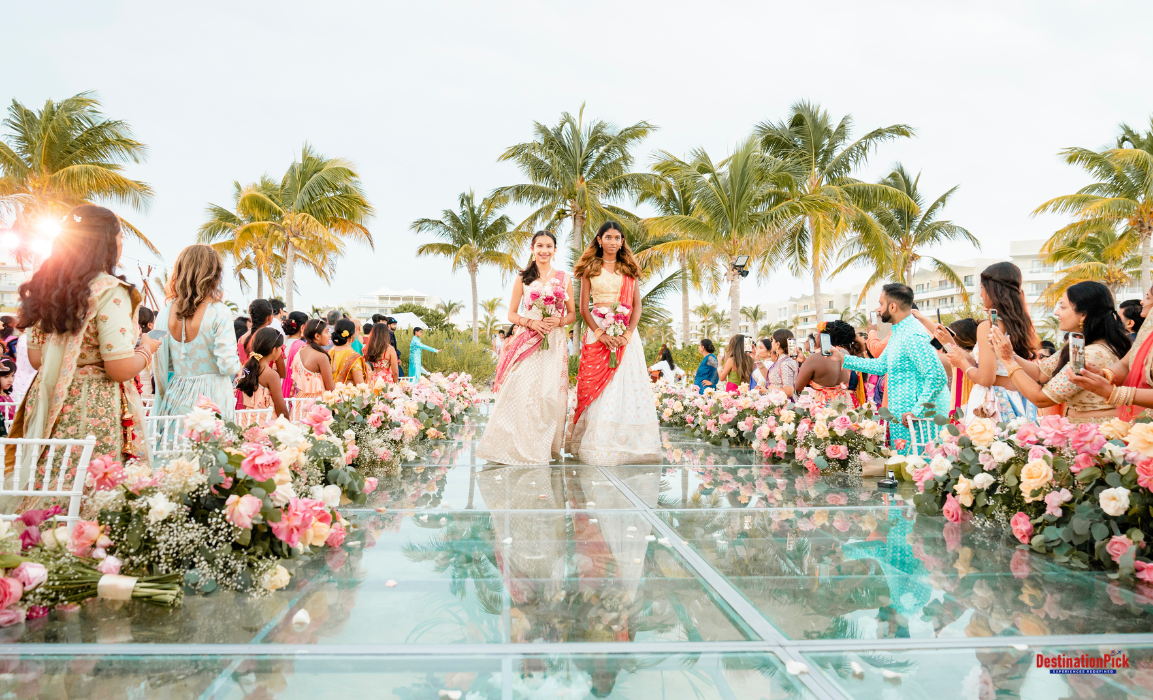 Mit & Priya at Planet Hollywood Cancun