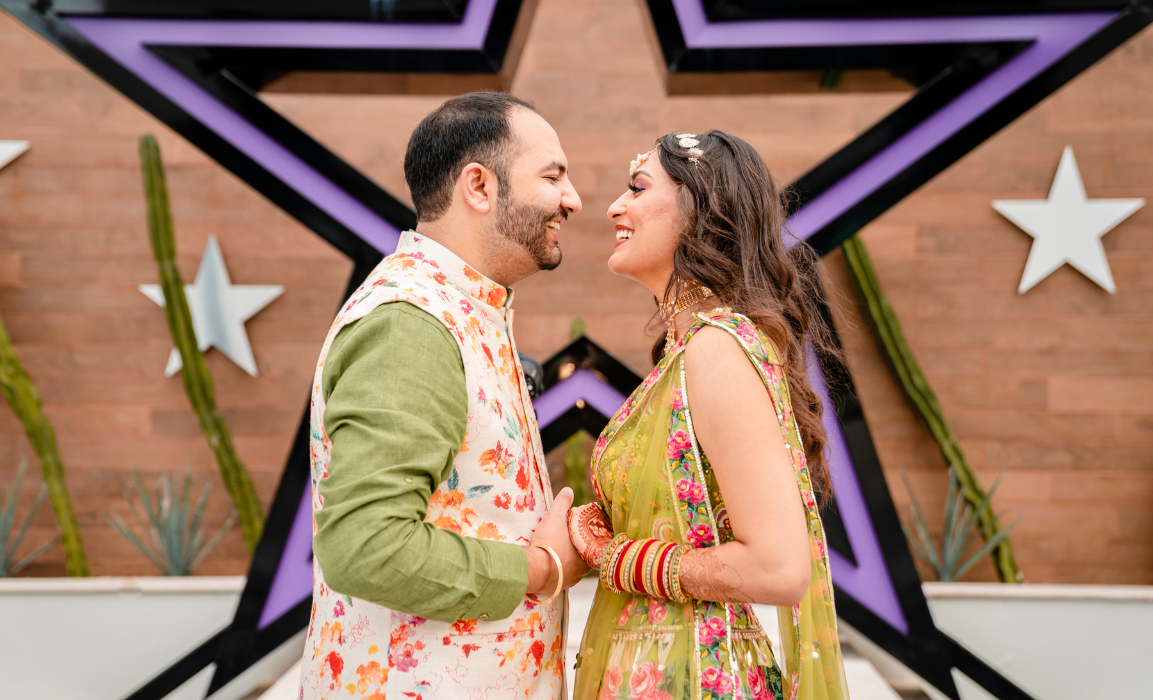 Mit & Priya at Planet Hollywood Cancun